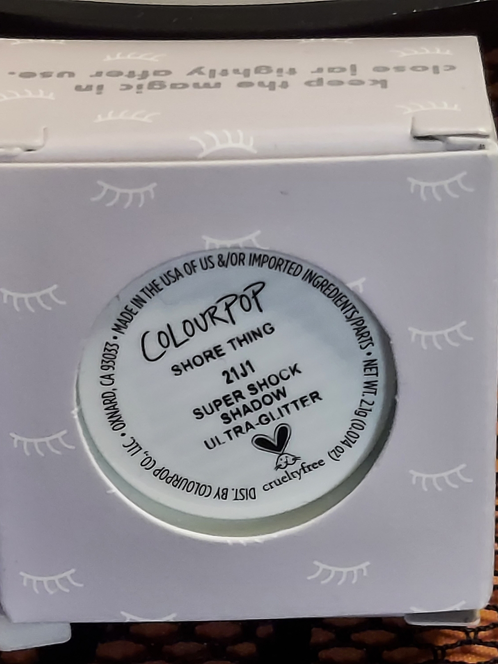 ColourPop Super Shock Shadow In Shore Thing - Picture 2 of 3